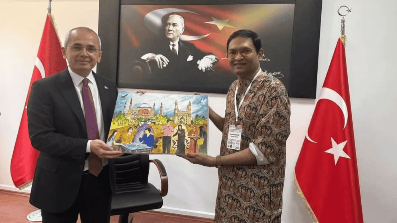 10 ÜLKEDEN 41 RESSAM AKÇAKOCA'DA BULUŞTU