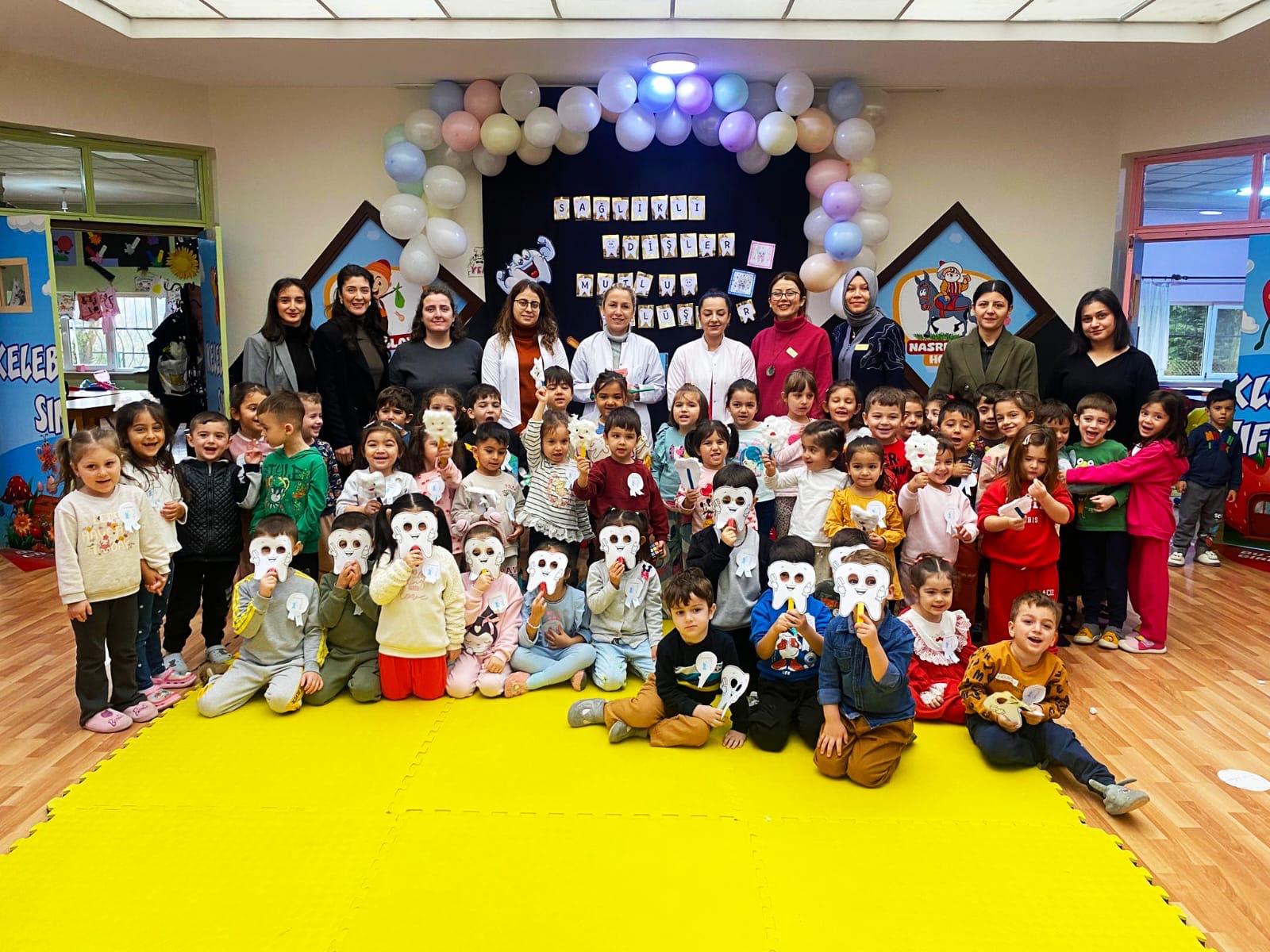 ÖĞRENCİLERE AĞIZ VE DİŞ SAĞLIĞI EĞİTİMİ VERİLDİ