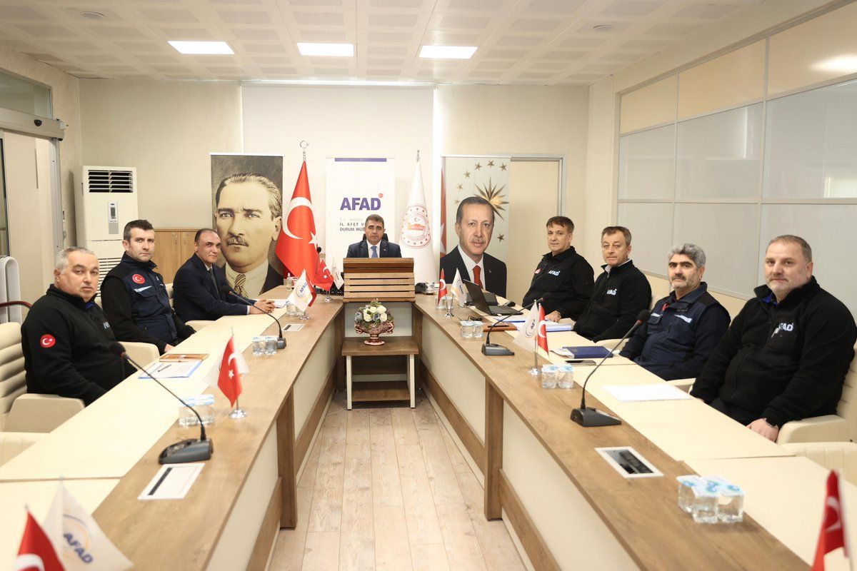 AFAD'DA 2024 ÇALIŞMALARI VE 2025 PLANLARI DEĞERLENDİRİLDİ