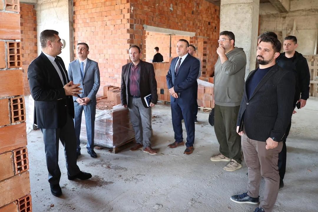 AĞAKÖYÜ MAHALLESİ VE DARICI MAHALLESİ'NDE OKUL İNŞAATLARI DEVAM EDİYOR