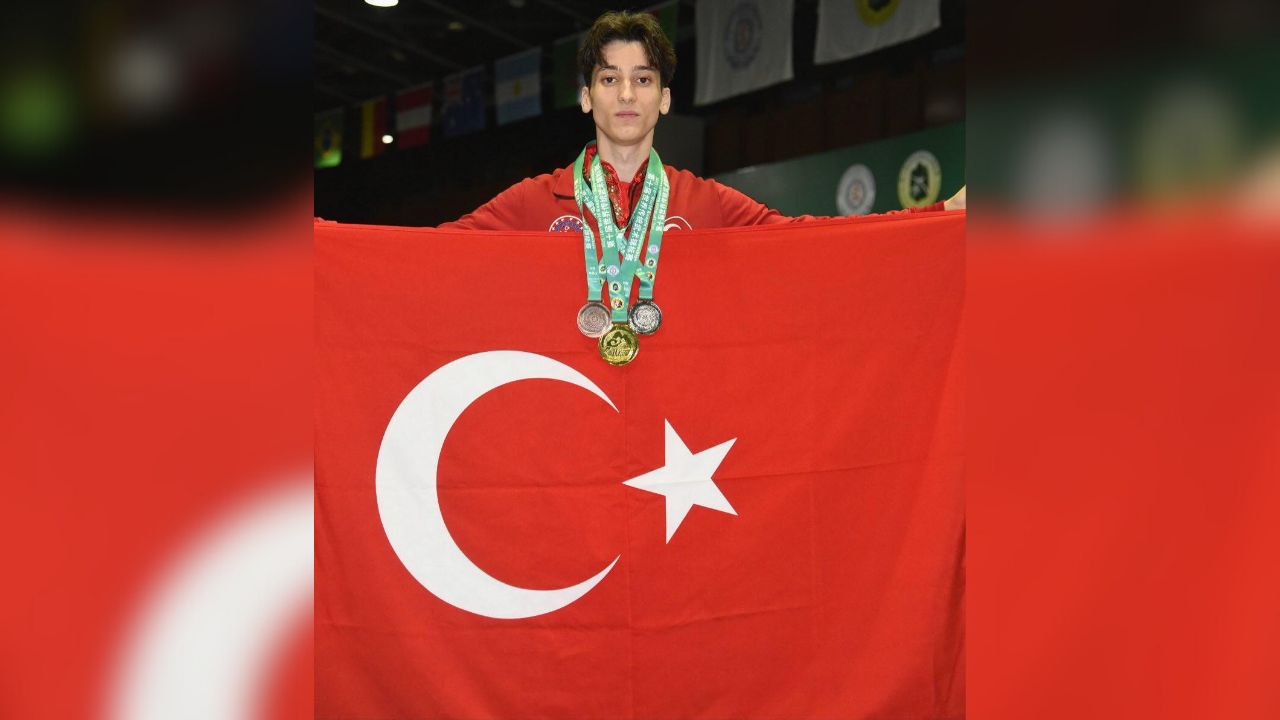 Ahmet Taha Keskin'den Dünya Kungfu Şampiyonası'nda Tarihi Başarı