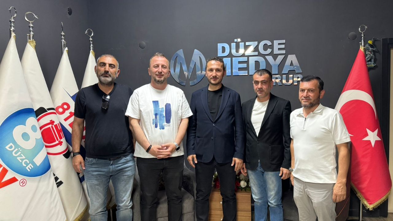AK PARTİ DÜZCE İL BAŞKANI HASAN ŞENGÜLOĞLU'NDAN DÜZCE MEDYA GRUP'A ZİYARET