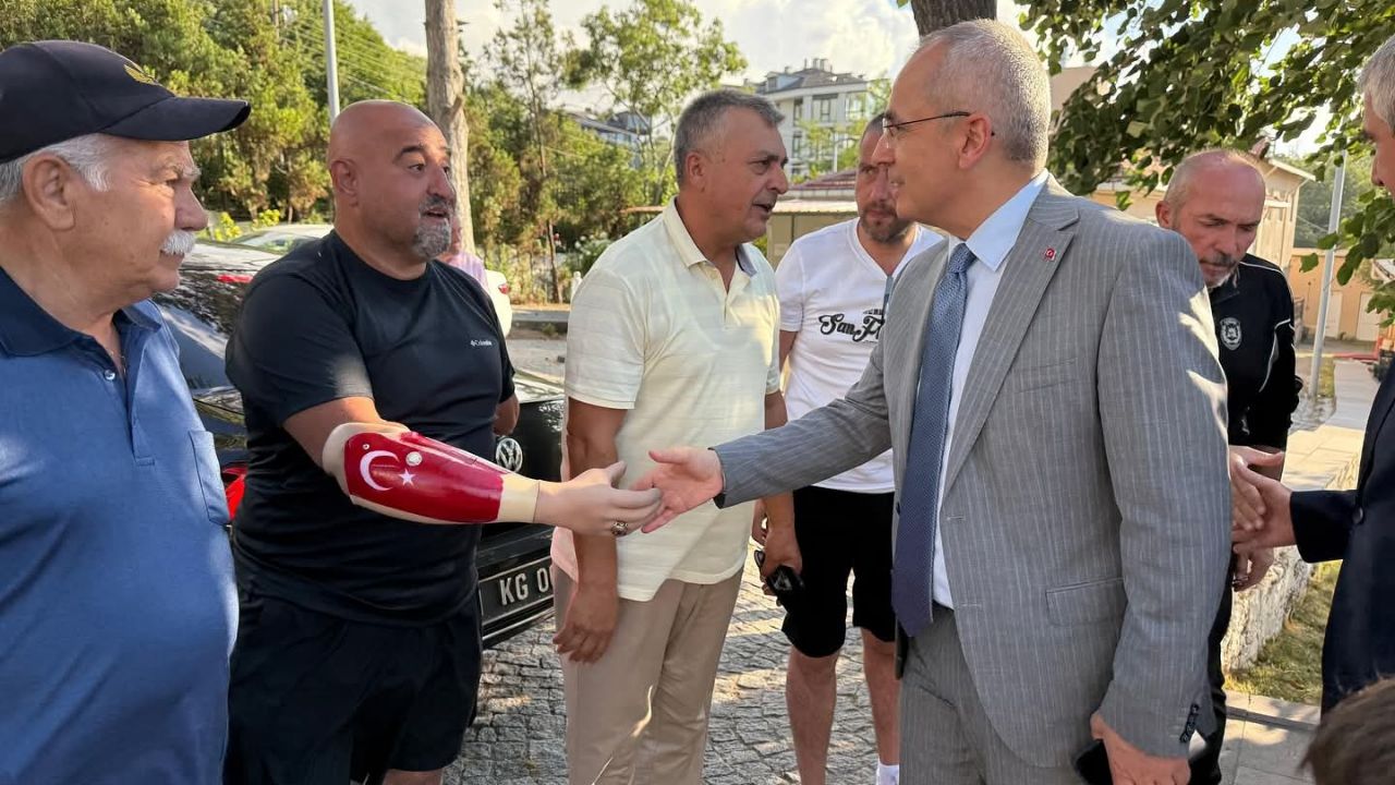 Ankara'dan Gelen Gaziler Akçakoca'da Ağırlandı