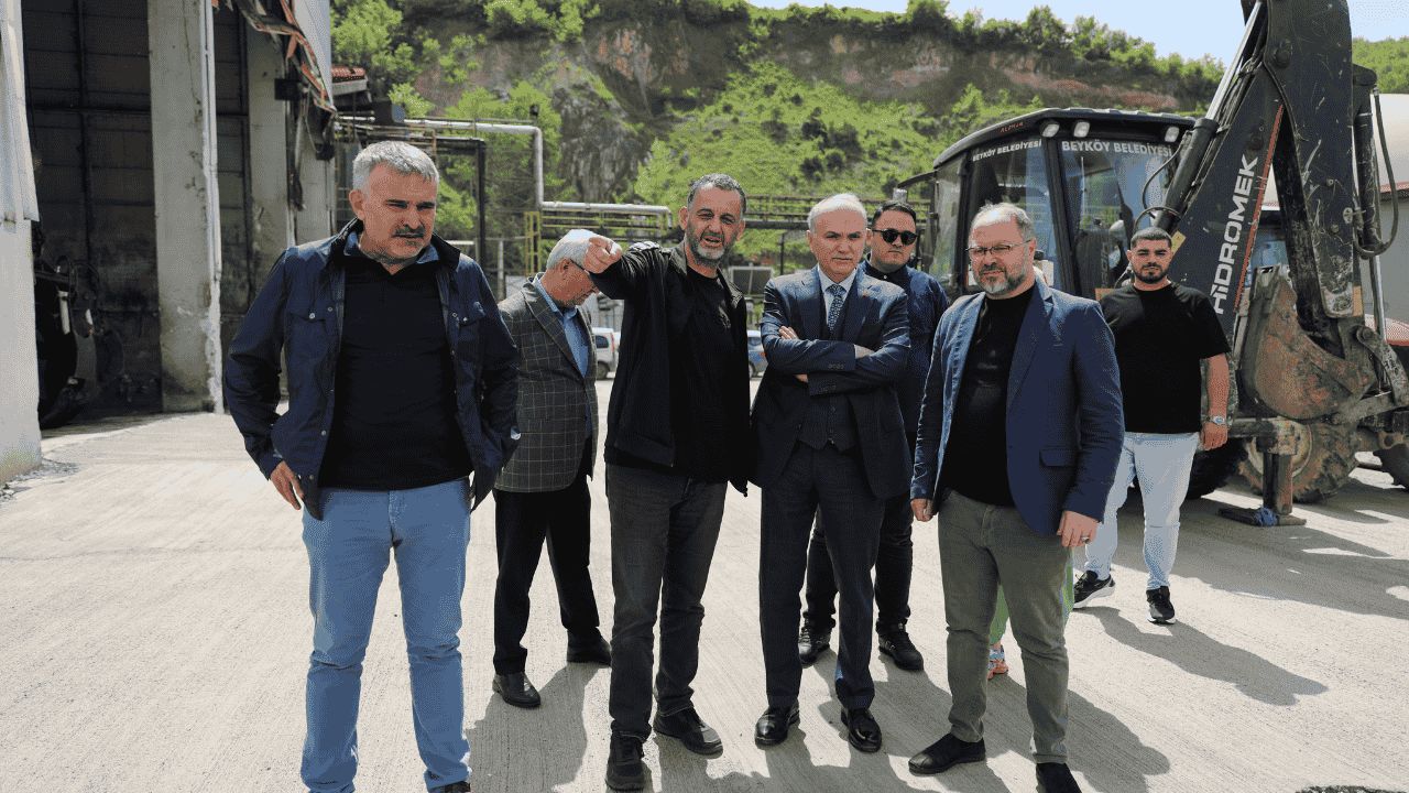 BAŞKAN ÖZLÜ'DEN HAYVAN KONUKEVİ VE KATI ATIK TESİSİ'NE ZİYARET