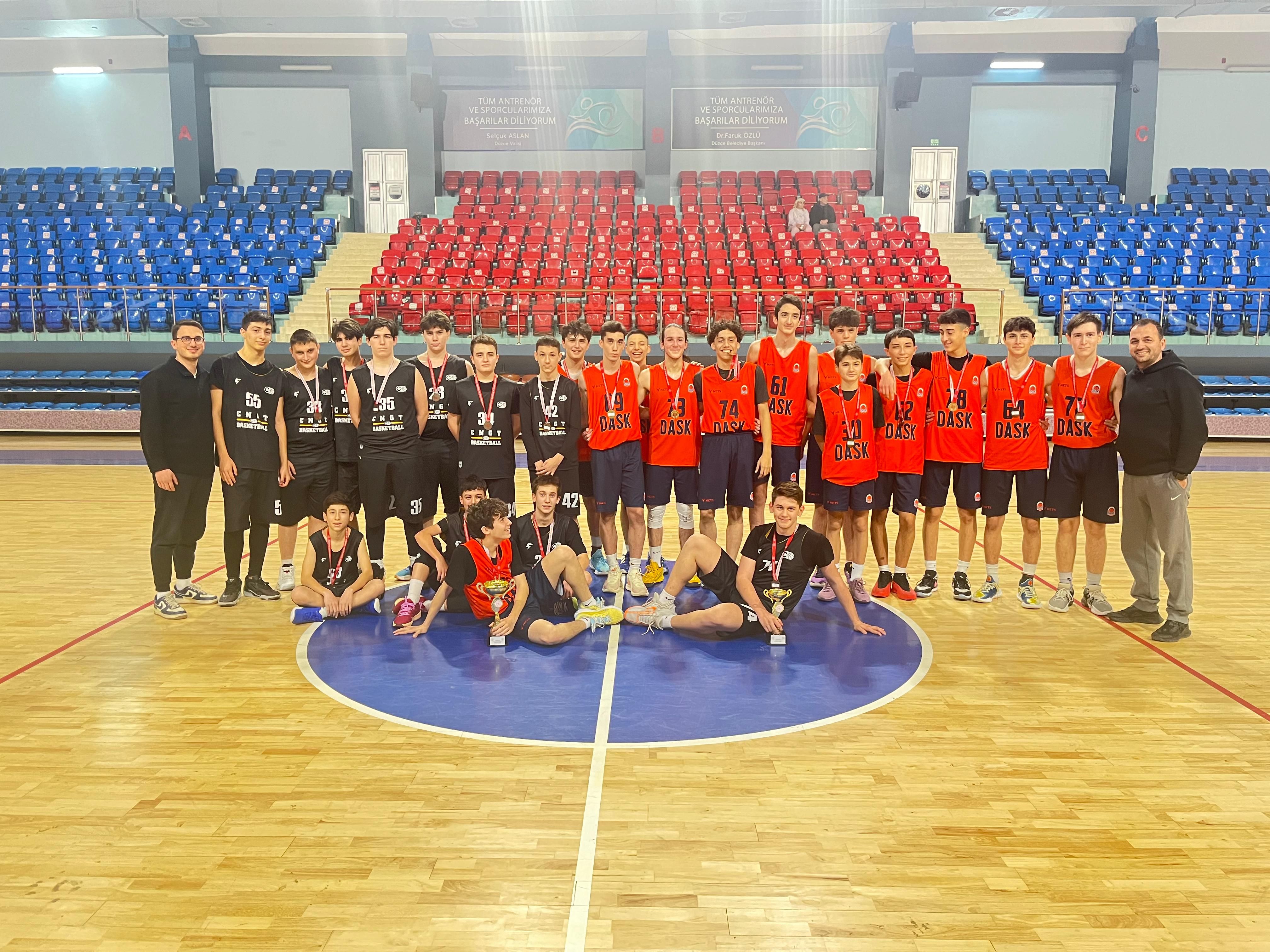BASKETBOL YEREL LİGİ TAMAMLANDI
