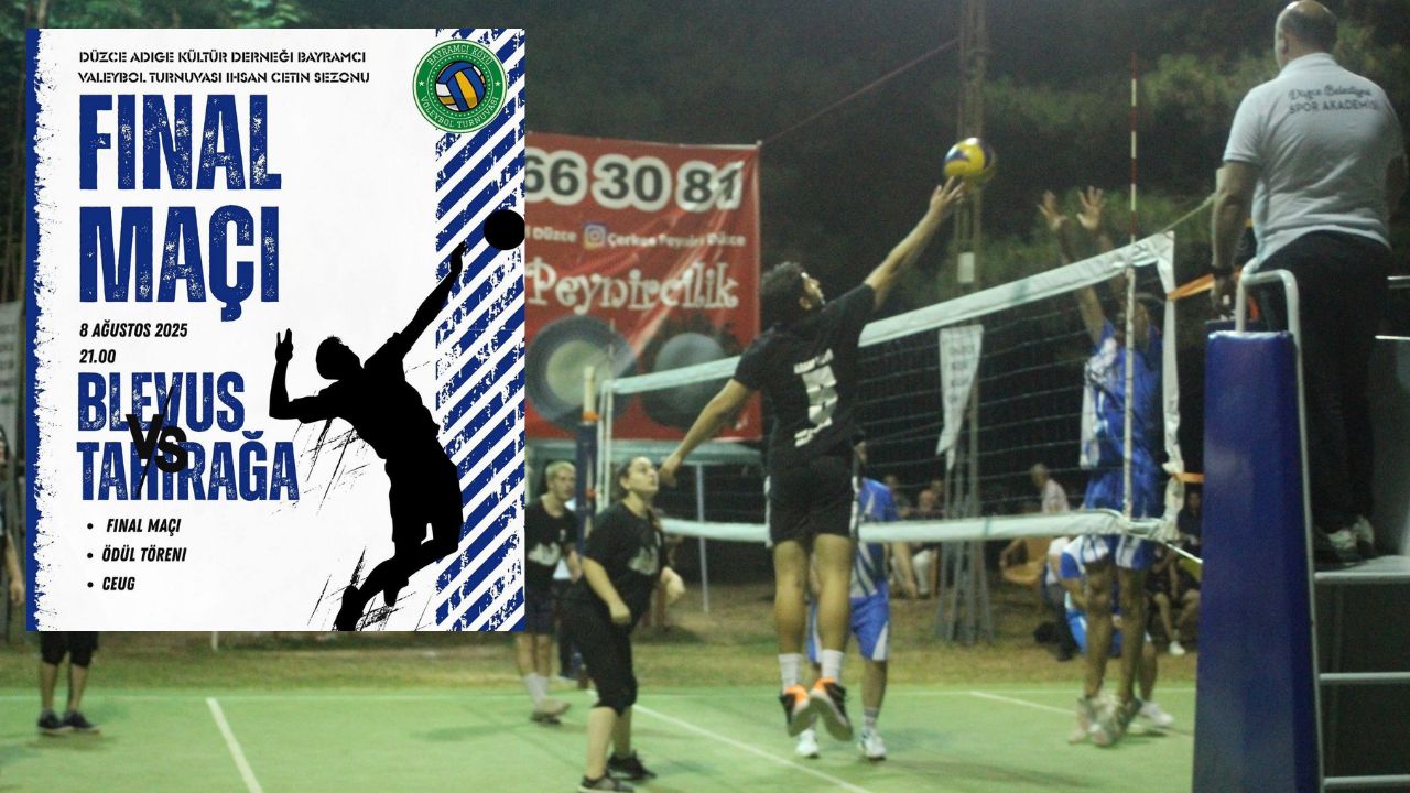 Bayramcı Köyü Geleneksel Voleybol Turnuvası'nda Final Heyecanı; Blevus ve Tahirağa Karşı Karşıya