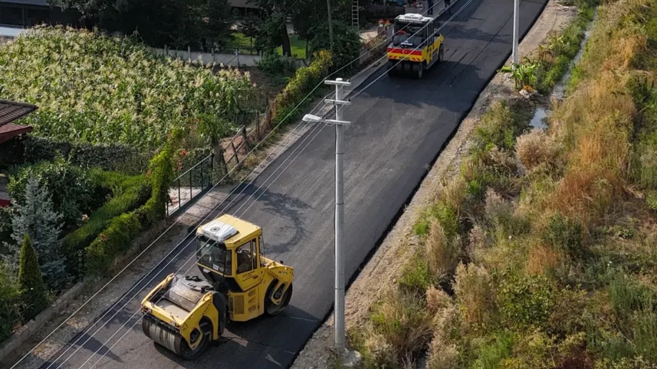 Beyköy'de Yol Çalışmaları Hız Kesmeden Devam Ediyor