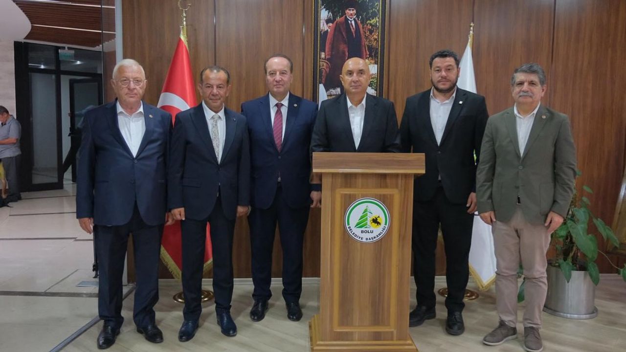 CHP Düzce Milletvekili Talih Özcan'dan Bolu Belediye Başkanı Tanju Özcan'a Ziyaret