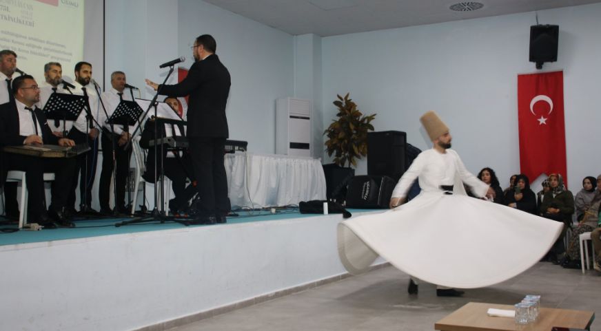 ÇİLİMLİ'DE HZ. MEVLANA'NIN 751. VUSLAT YIL DÖNÜMÜ ANMA PROGRAMI DÜZENLENDİ