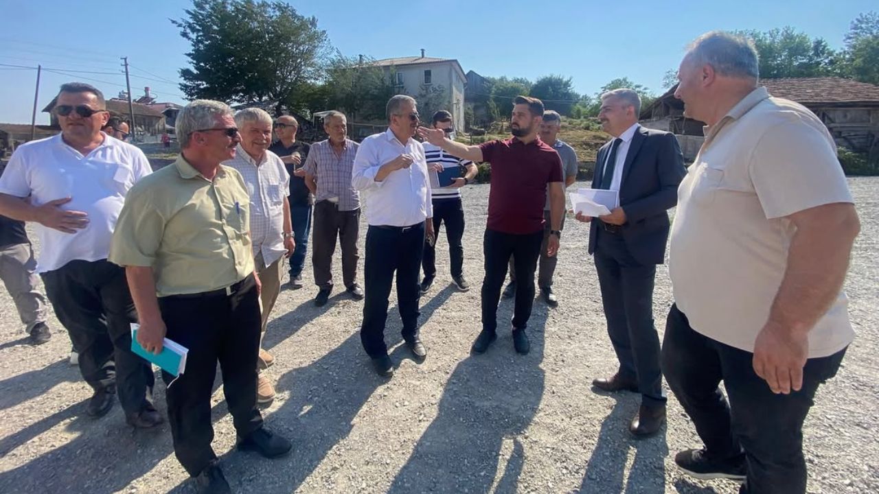 Çilimli Karaçörtlen Köyü'nde Yatırım Planlaması İçin Yerinde İnceleme