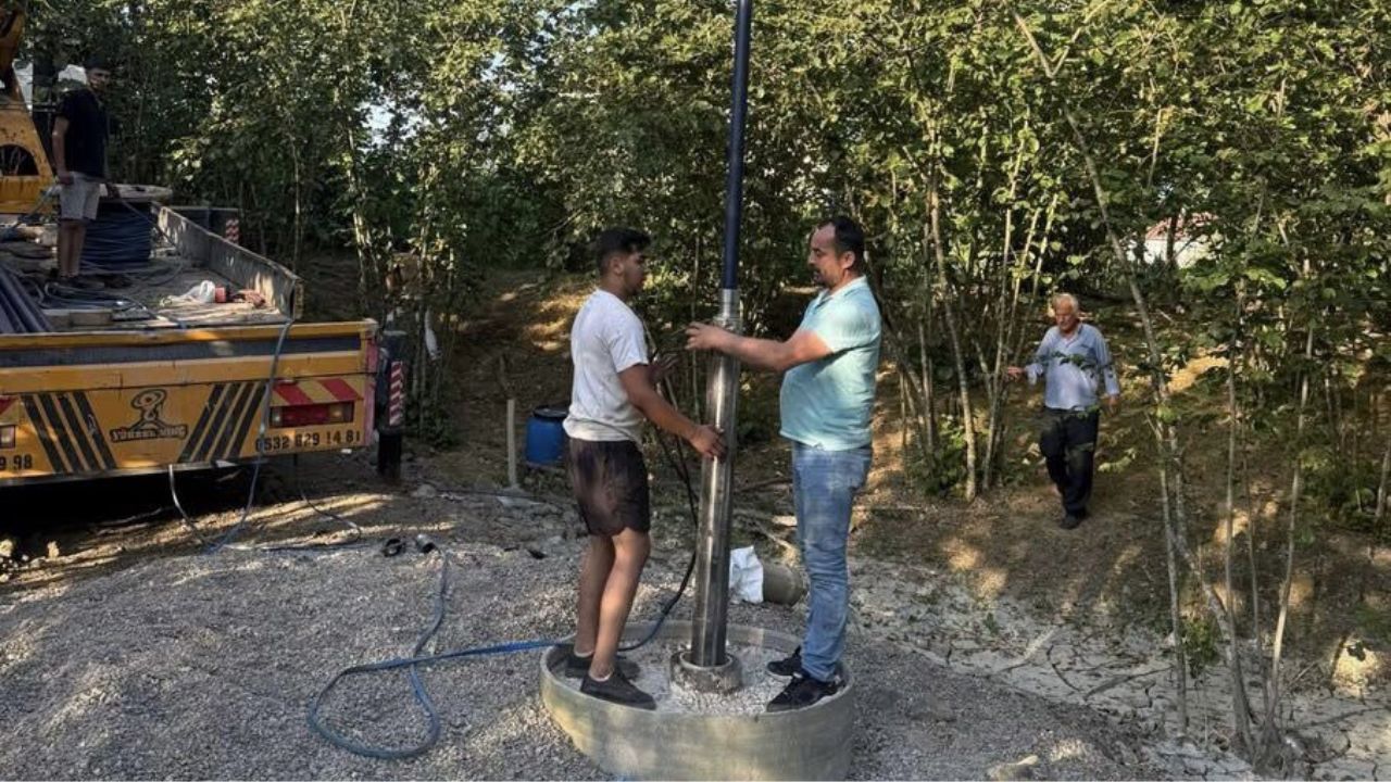 Cumayeri'nde Altyapı ve Su Yatırımları Aralıksız Sürüyor
