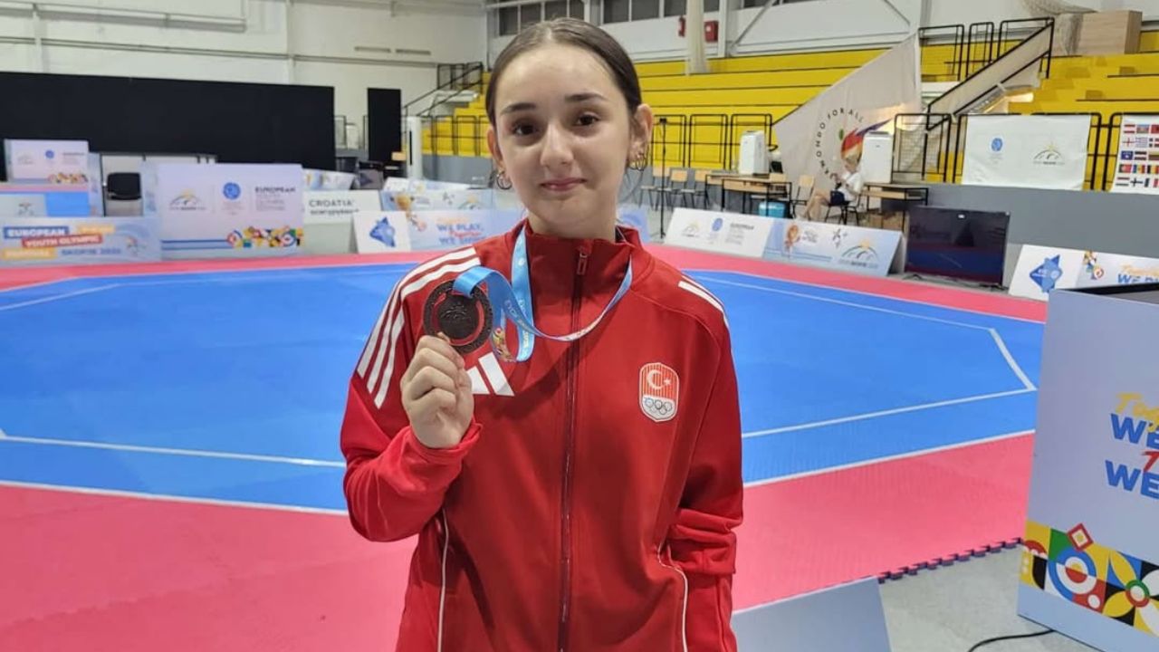 Damla Nur Yılmaz'dan EYOF'ta Bronz Madalya Başarısı