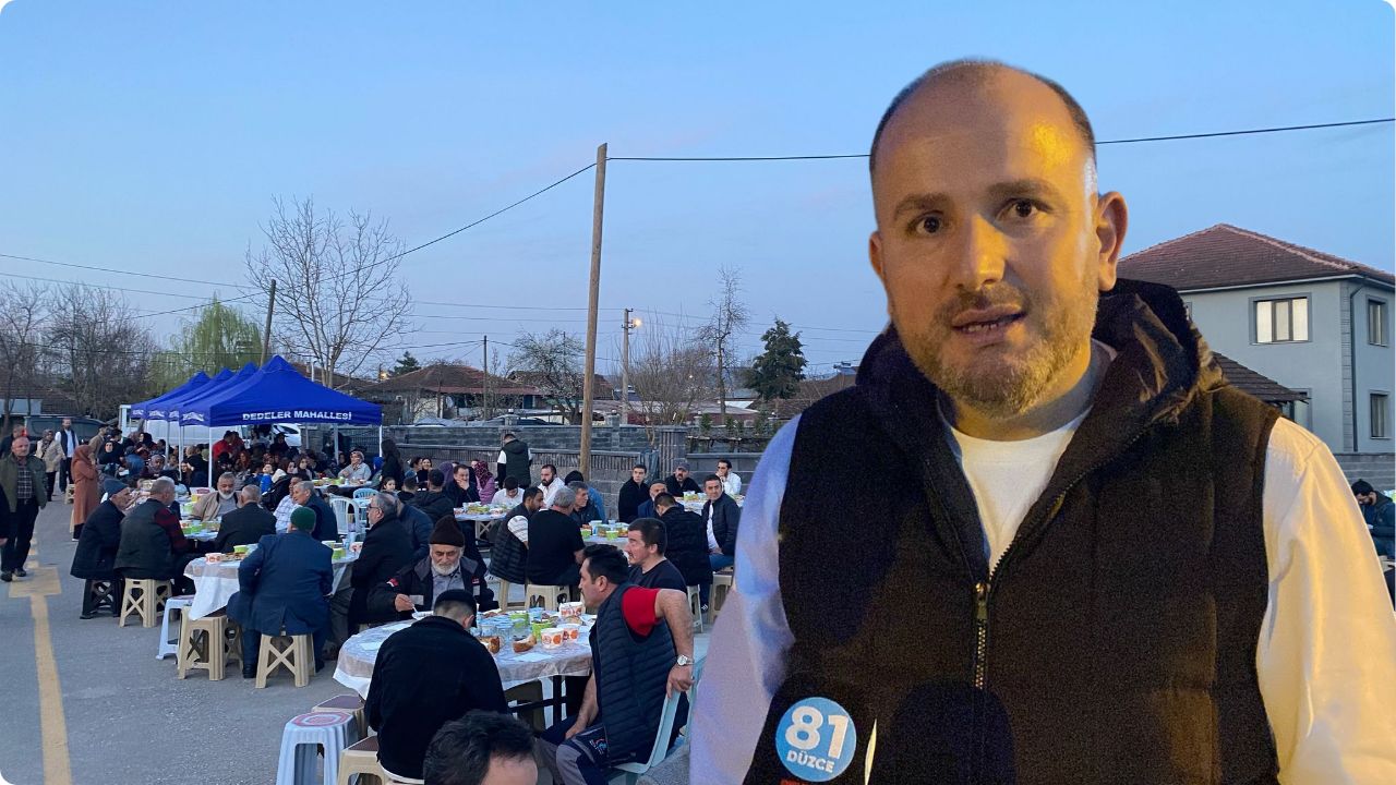 DEDELER MAHALLESİ'NDE BİRLİK VE BERABERLİK SOFRASI KURULDU