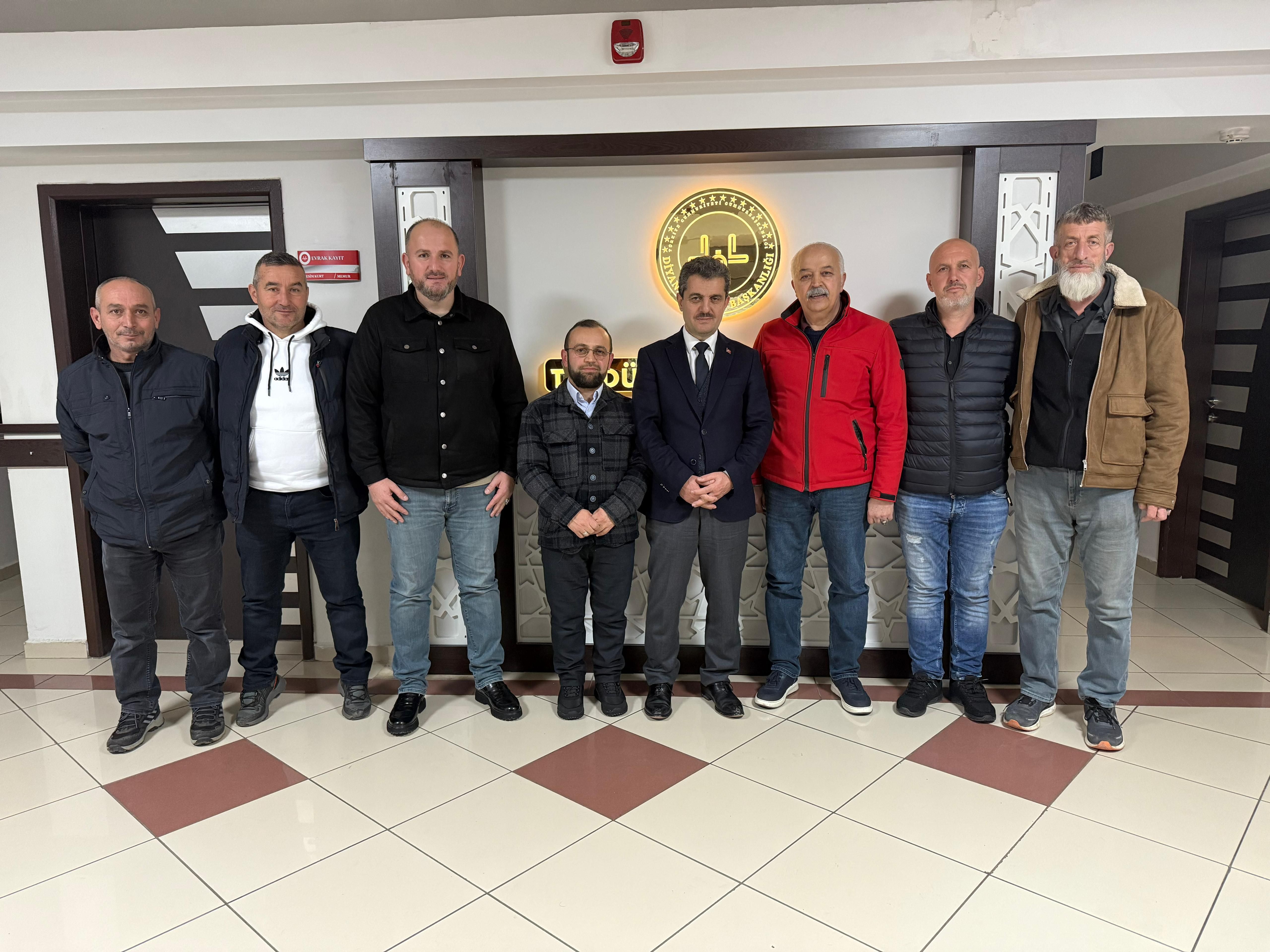 DEDELER MAHALLESİ'NDEN  İL MÜFTÜSÜ OSMAN AYDIN'A ZİYARET