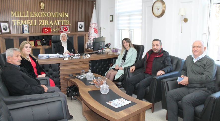 DÜZCE BAKKALLAR VE BAYİLER ESNAF ODASI'NDAN MÜDÜR UZUN'A ZİYARET