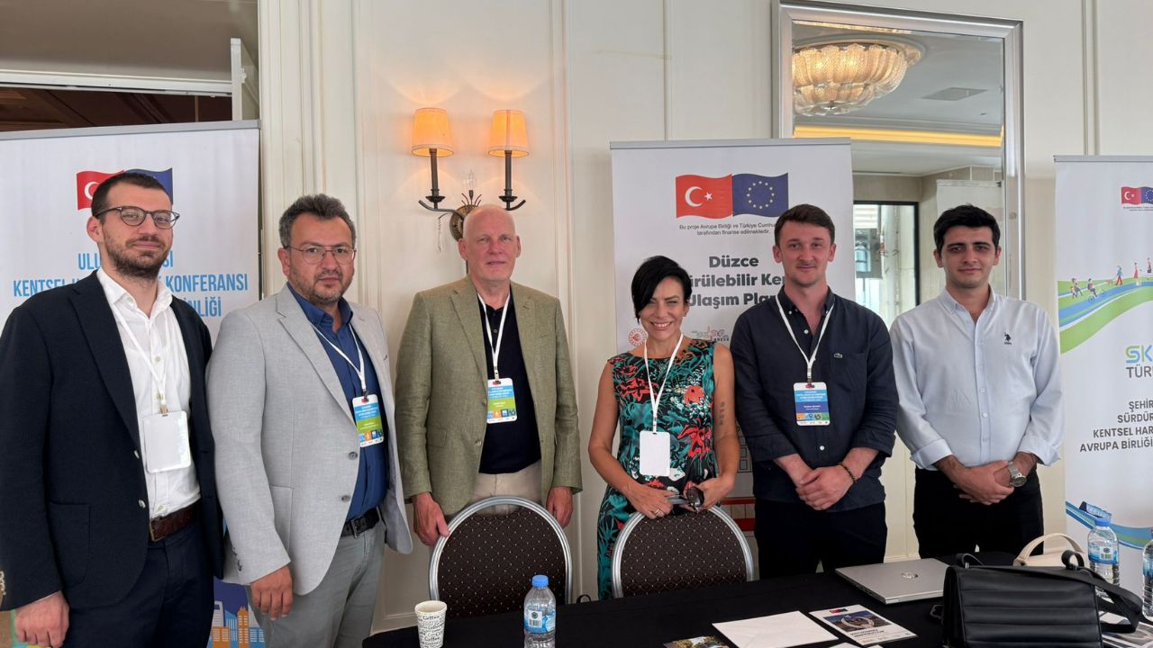 Düzce Belediyesi, SKUP Projesiyle Uluslararası Kentsel Hareketlilik Konferansı'nda Deneyimlerini Paylaştı 