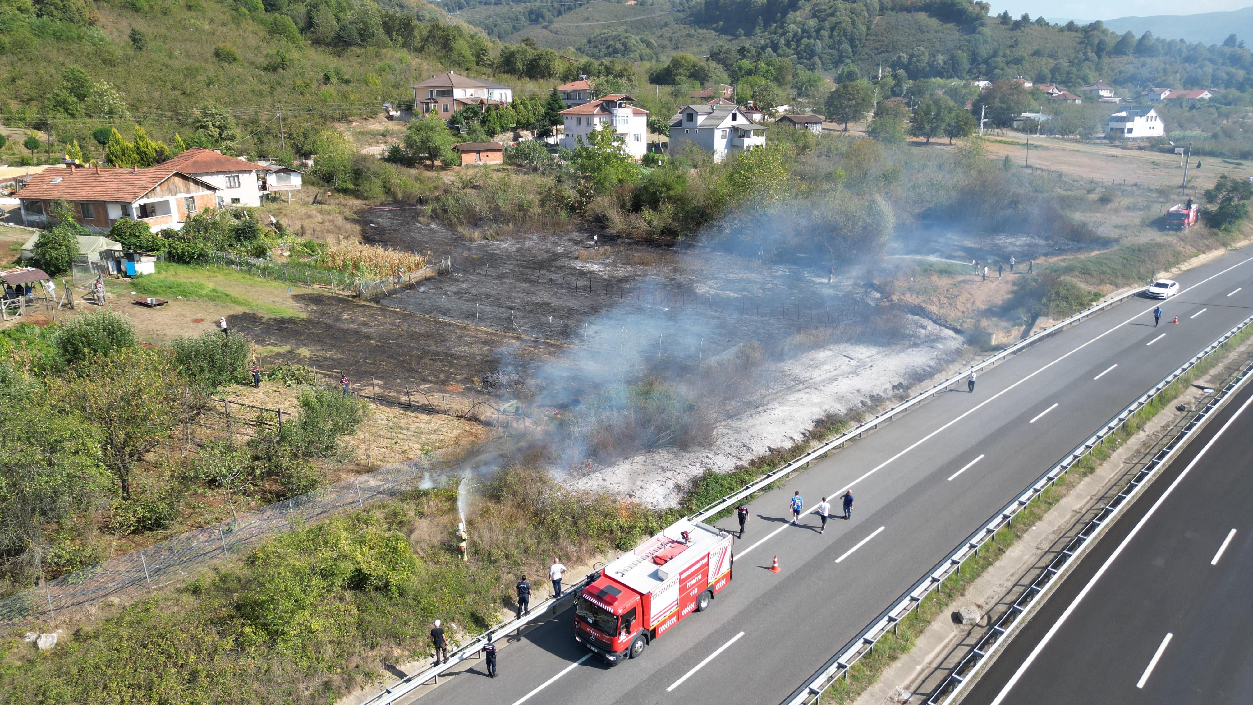 DÜZCE'DE 15 GÜNDE 22 ANIZ YANGINI