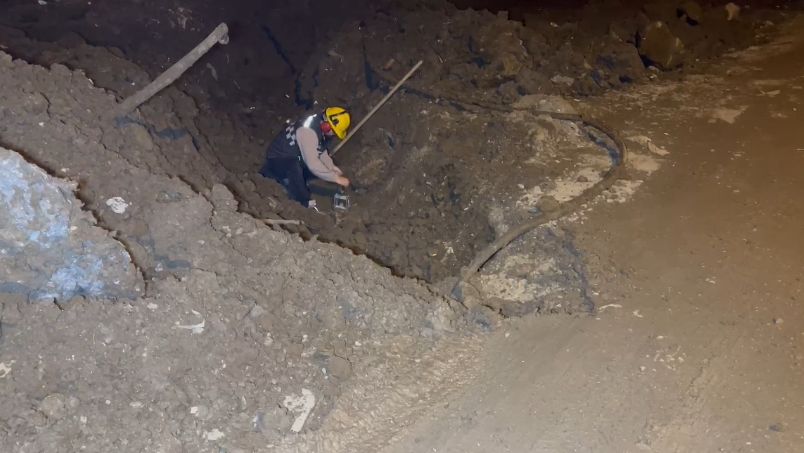 DÜZCE'DE DOĞALGAZ HATTINDA PATLAMA MEYDANA GELDİ 