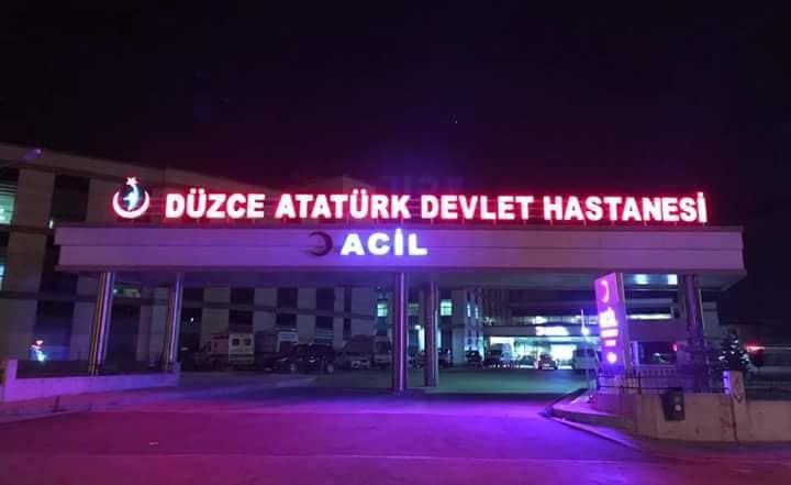 DÜZCE'DE KANLI GECE 1 KİŞİ HAYATINI KAYBETTİ