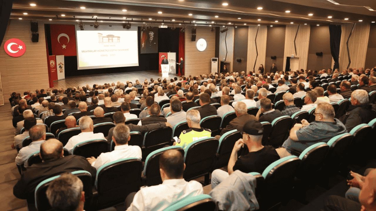 DÜZCE'DE MUHTARLARA YÖNELİK HİZMET İÇİ EĞİTİM PROGRAMI DÜZENLENDİ