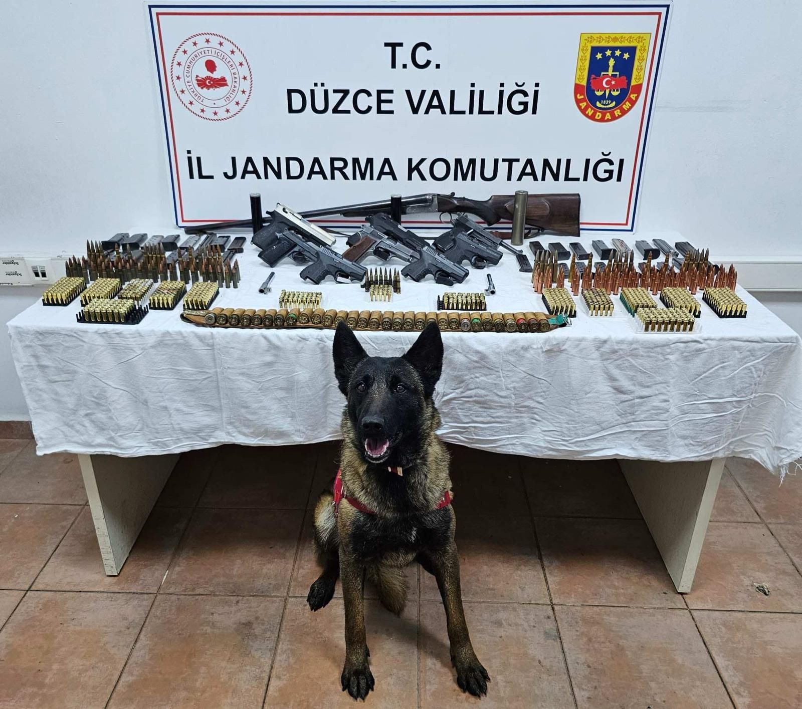 DÜZCE'DE SİLAH KAÇAKÇILARINA OPERASYON