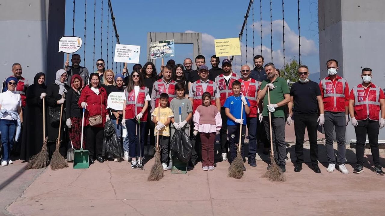 Düzce'de ''Temiz Şehir'' İçin Seferberlik Dünya Temizlik Günü Etkinliği