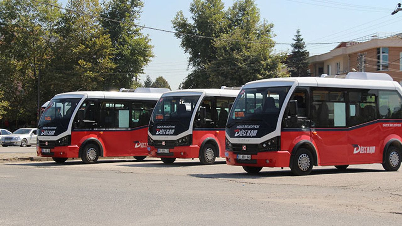 Düzce'de Toplu Taşımaya Zam; Meclisten Geçti Tam Ücret 32 TL Oldu