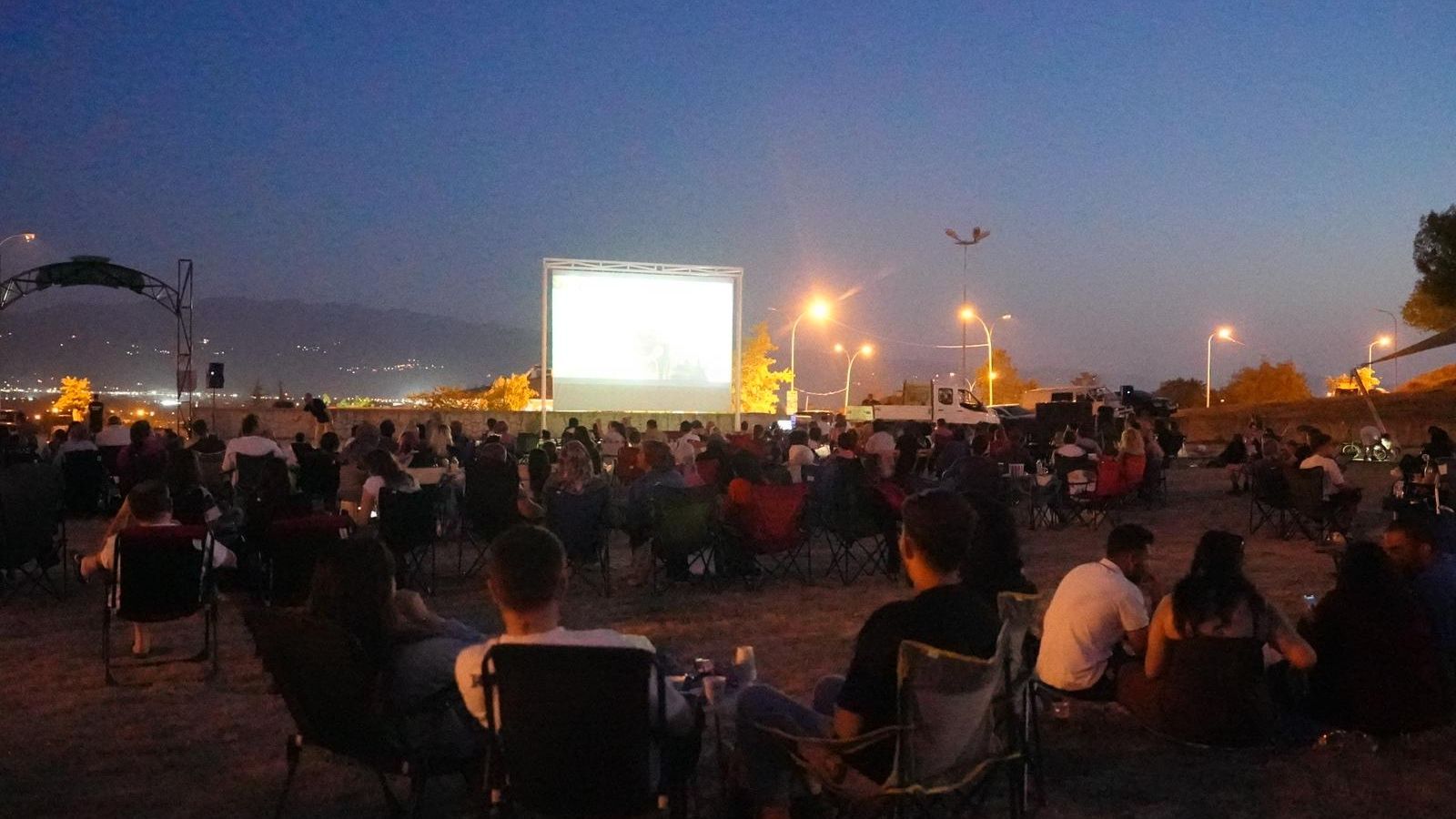 Düzce'de Yaz Sinema Geceleri Başladı