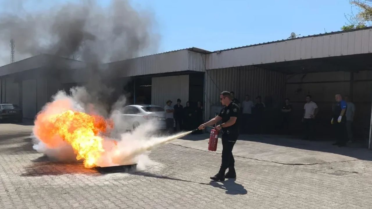Düzce Emniyeti Personeline Acil Durum Eğitimi