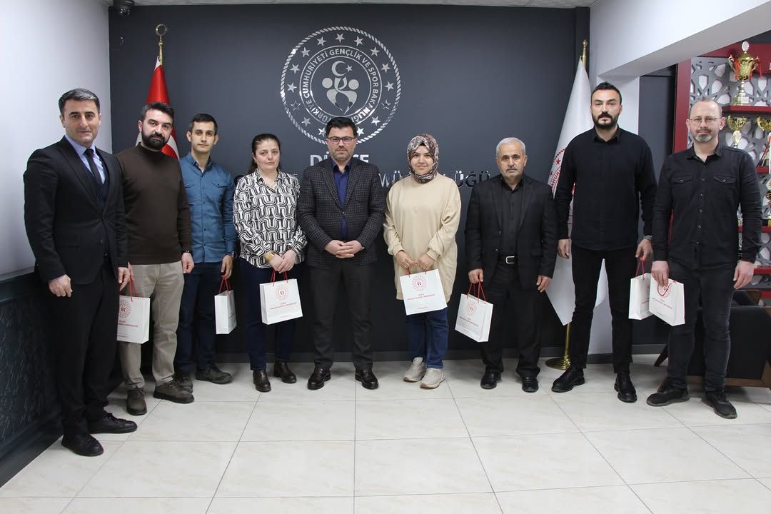 DÜZCE GENÇLİK VE SPOR İL MÜDÜRLÜĞÜ'NDE AYIN PERSONELLERİ BELİRLENDİ