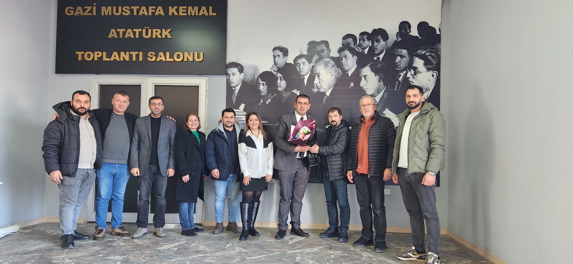 DÜZCE HAYDER'DEN BARO BAŞKANI EROL BATUM'A ZİYARET