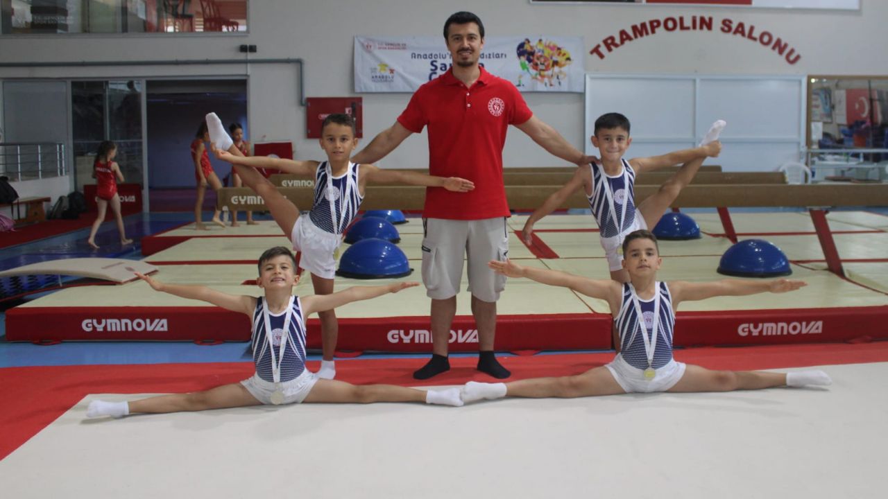 Düzce'li Cimnastikçiler ANALİG'de Türkiye Finalleri'ne Yükseldi