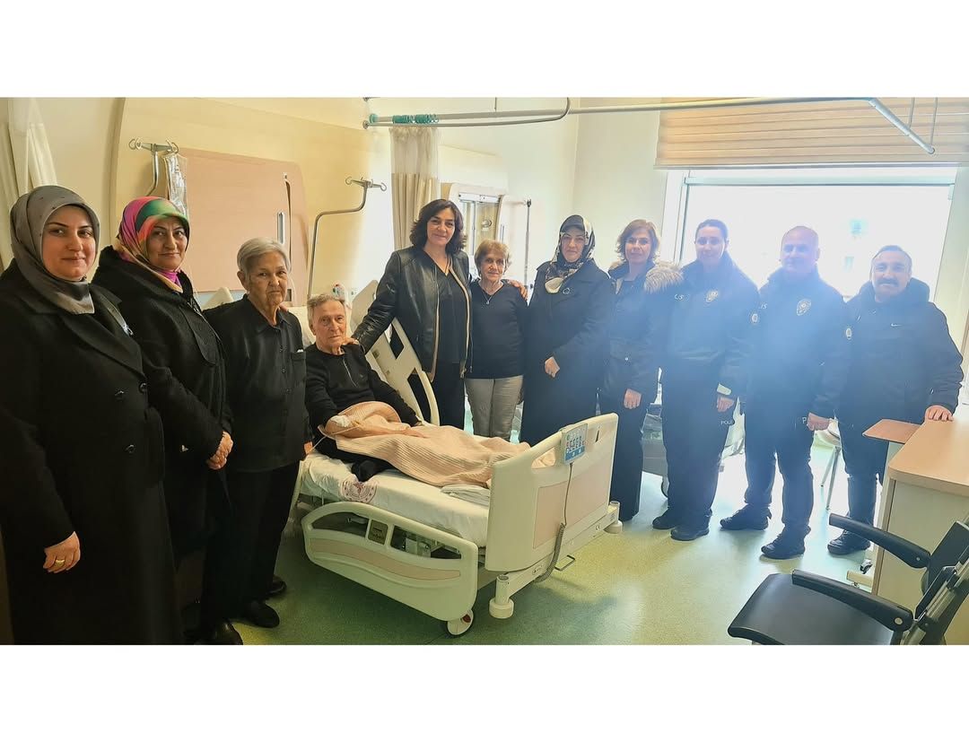 DÜZCE POLED'DEN ŞEHİT BABASINA ZİYARET