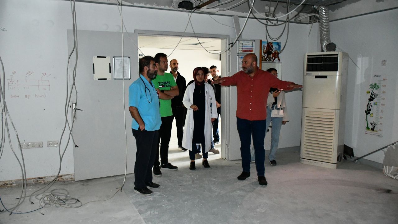 Düzce Üniversitesi Hastanesi Çocuk Acil Servisi'nde Çalışmalarda Sona Gelindi
