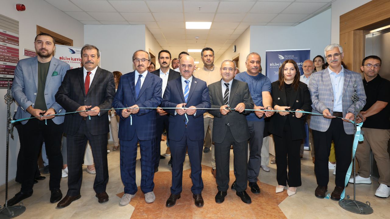 DÜZCE ÜNİVERSİTESİ'NDE BİLİM İLETİŞİMİ OFİSİ AÇILDI