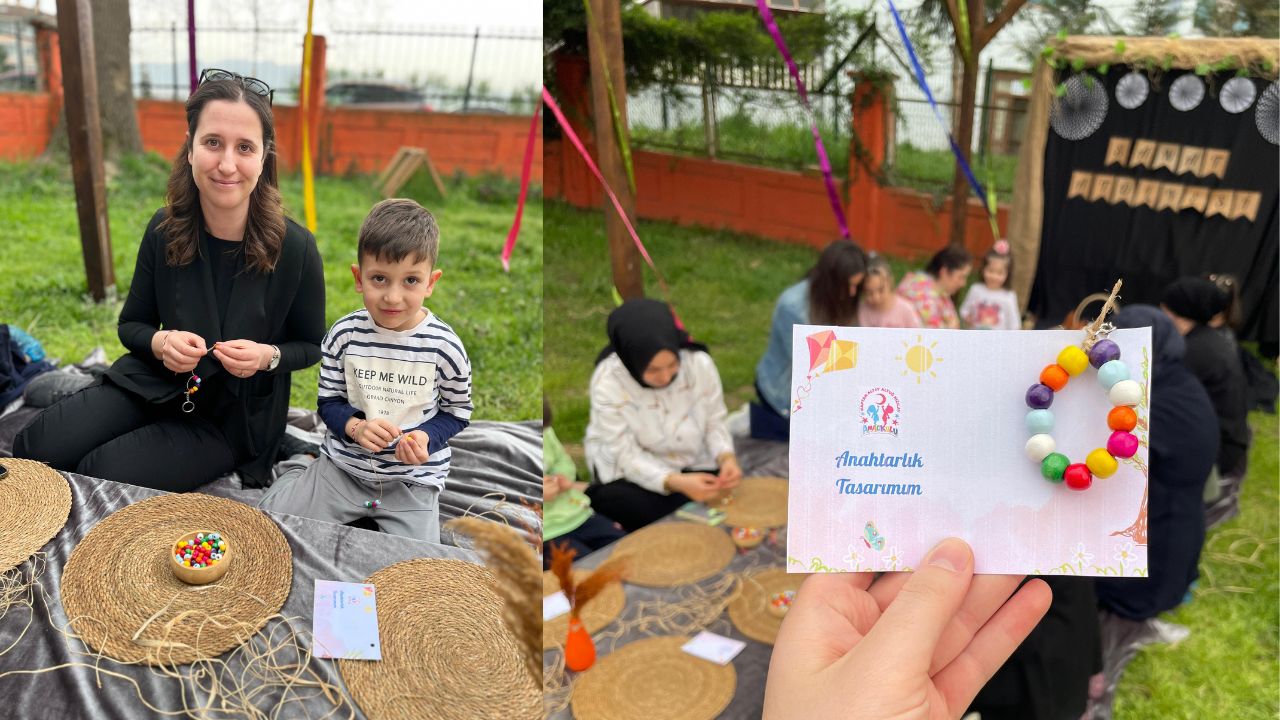 DÜZCE ÜNİVERSİTESİ'NDEN 2025 AİLE YILI'NA ANLAMLI KATKI ANAHTARLIK TASARIMI ATÖLYESİ
