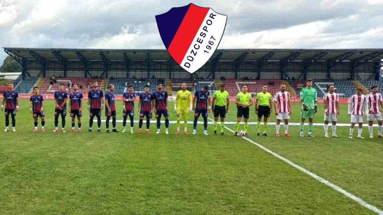 Düzcespor'da İki Futbolcu Sakatlandı, 2-3 Hafta Takımdan Uzak Kalacak