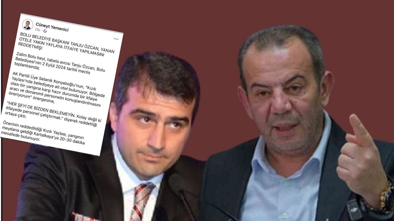 ESKİ BAŞKAN YEMENİCİ, TANJU ÖZCAN'A İFTİRA MI ATTI?