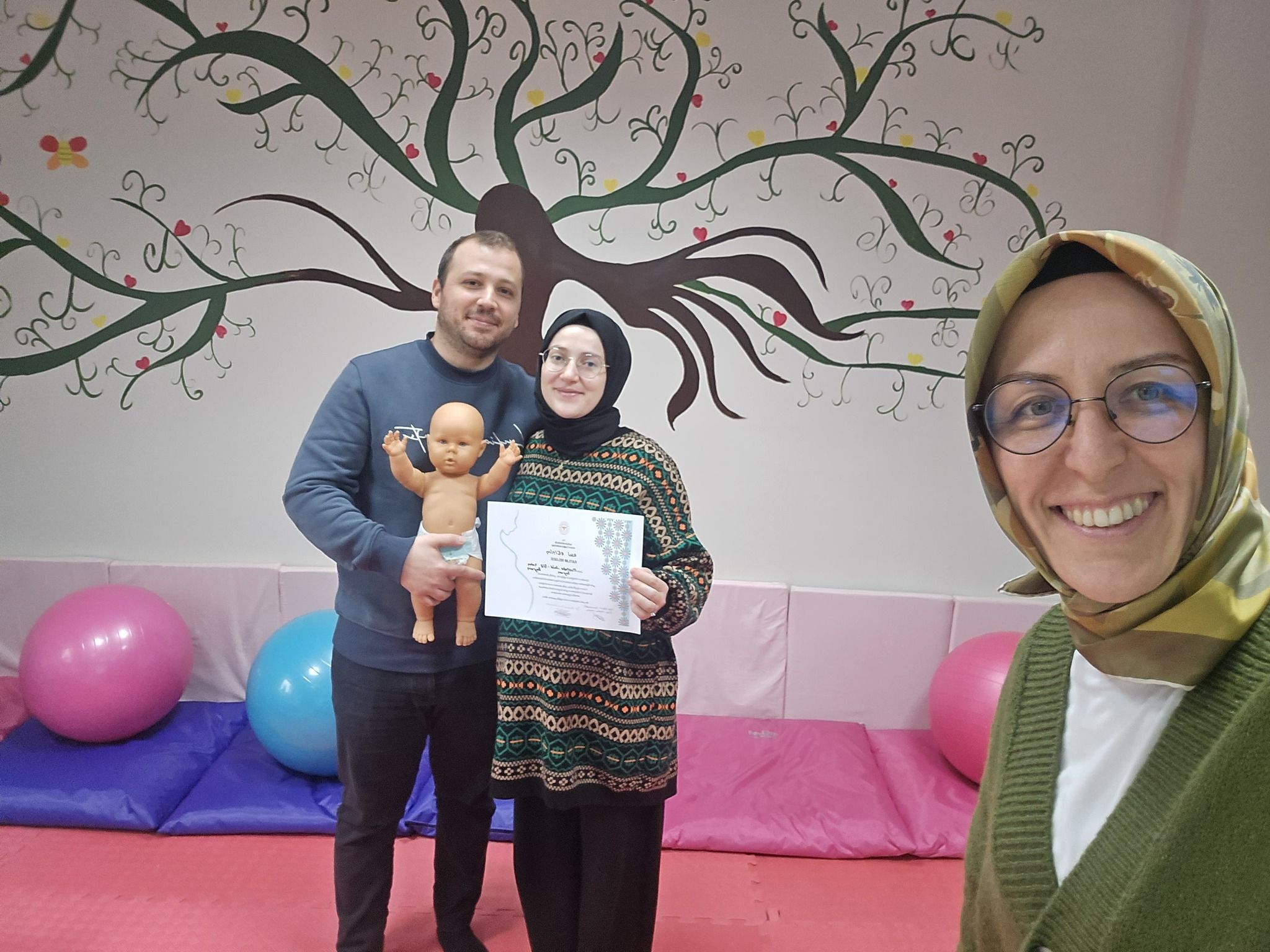 GEBE OKULUNDA İLK EŞLİ EĞİTİM GERÇEKLEŞTİRİLDİ