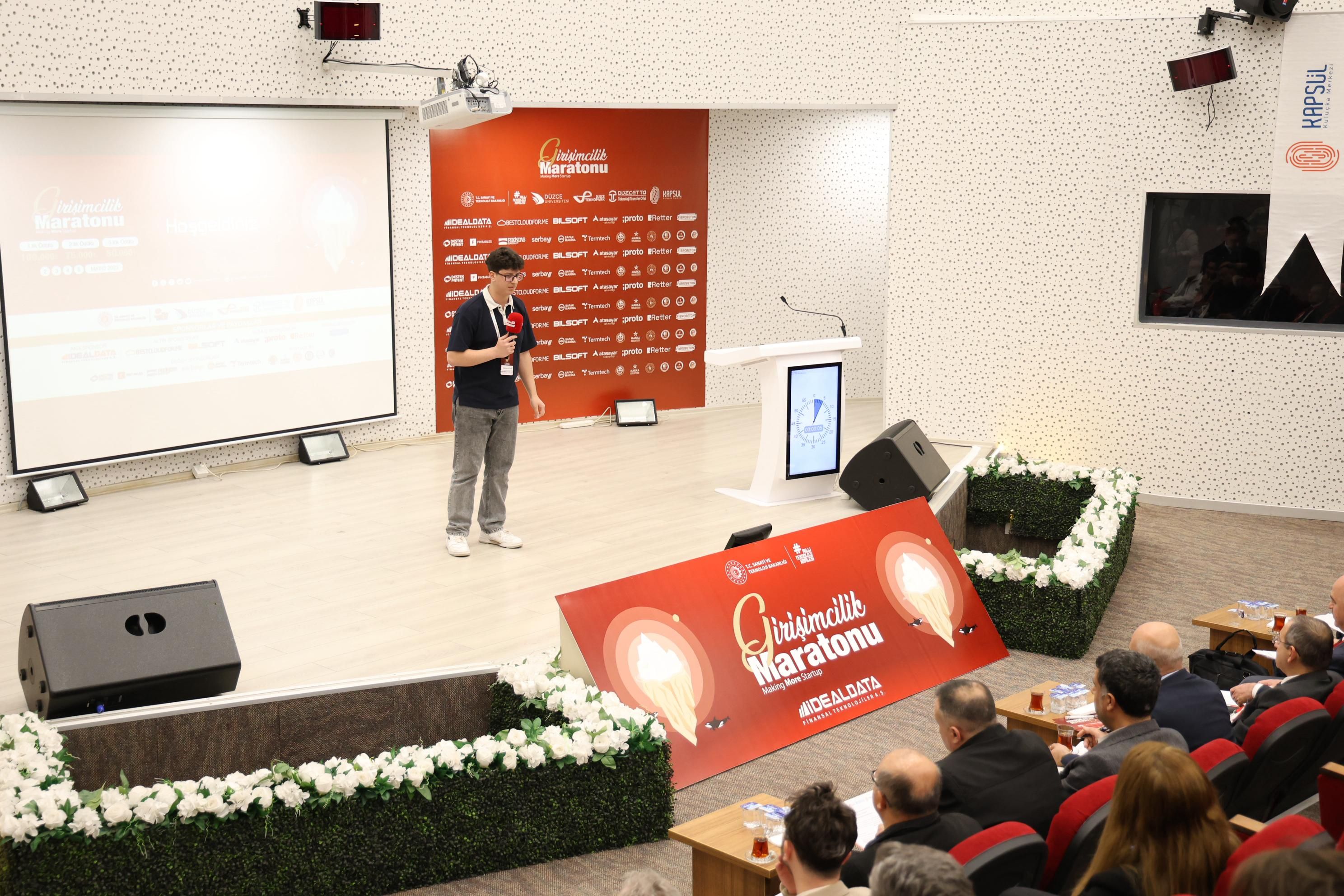 GİRİŞİMCİLİK MARATONU 2025 DÜZCE'DE BAŞLADI