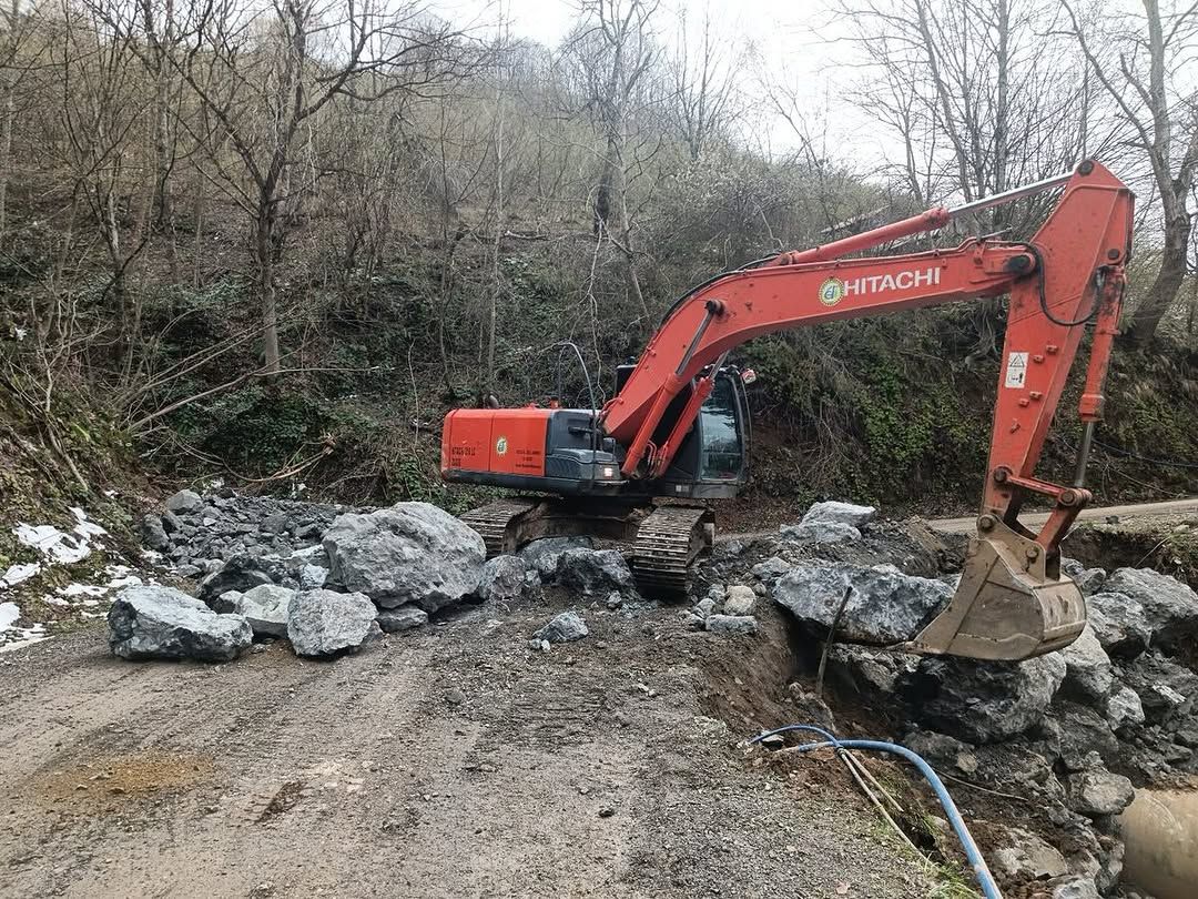 GÖLYAKA'DA HEYELAN MÜDAHALESİ VE ALTYAPI ÇALIŞMALARI TAMAMLANDI