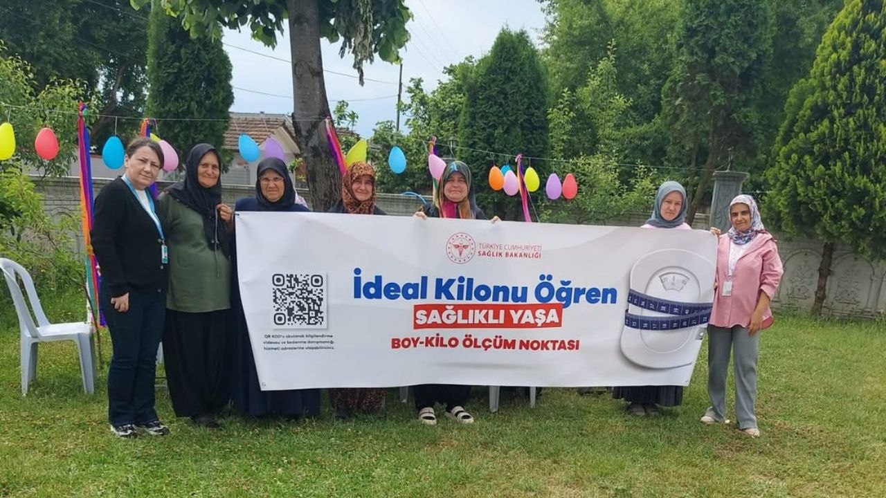 ''İDEAL KİLONU ÖĞREN, SAĞLIKLI YAŞA'' KAMPANYASI GÜMÜŞOVA'DA KÖY HALKIYLA BULUŞTU