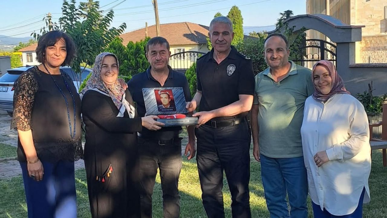 İl Emniyet Müdürü İbrahim Ergüder'den Şehit Ailesine Anlamlı Ziyaret