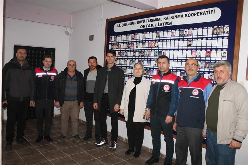 İL MÜDÜRÜ KOOPERATİF ORTAKLARI İLE BİR ARAYA GELDİ