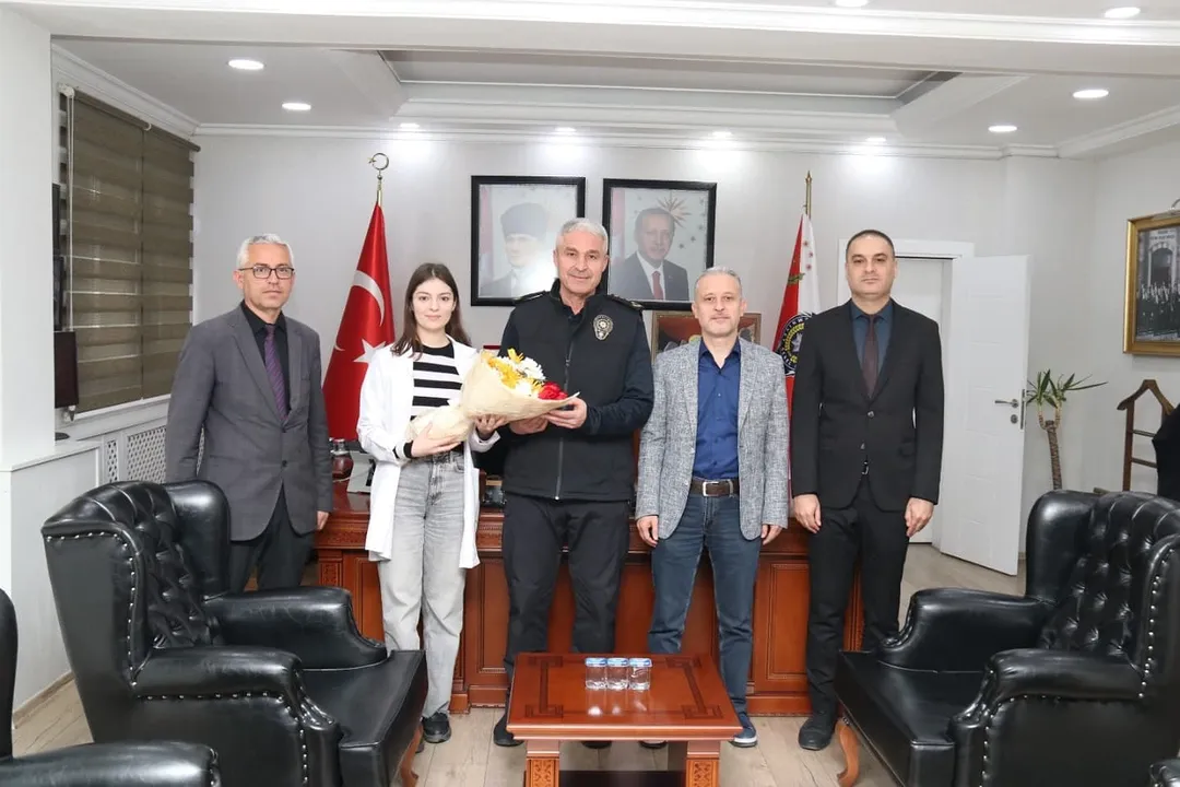 İL SAĞLIK MÜDÜRÜ DR. YASİN YILMAZ'DAN POLİS HAFTASI ZİYARETİ