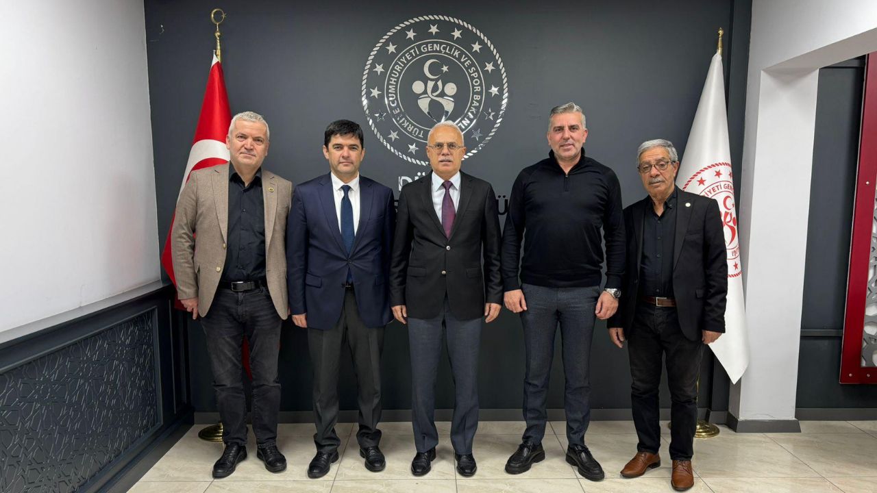 İYİ Parti Düzce Teşkilatından Ziyaret; Gençlik ve Spor İl Müdürü Aslantürk'e Başarı Dileği