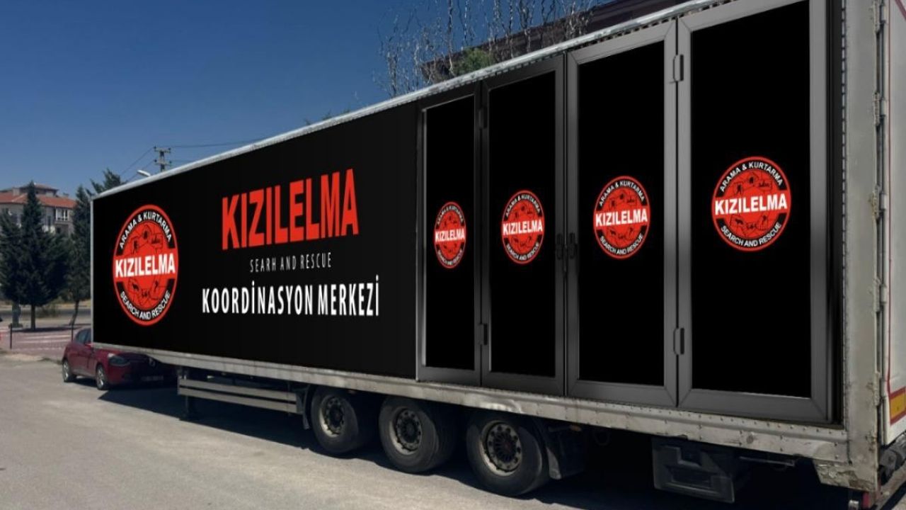 Kızılelma'dan Afet Müdahalesine Güçlü Destek Koordinasyon Tırı Envantere Katıldı
