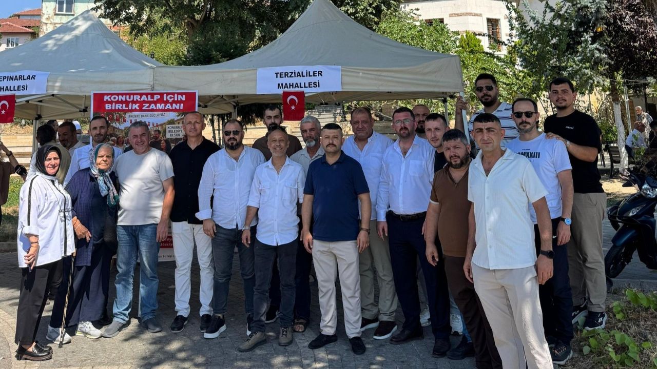 Konuralp'in Belediye Kimliği İçin Destek Sürüyor