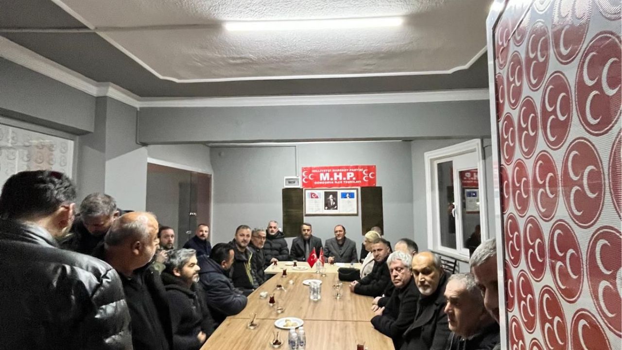 MHP GÜMÜŞOVA'DA TEŞKİLAT ÜYELERİYLE İSTİŞARE TOPLANTISI GERÇEKLEŞTİRDİ