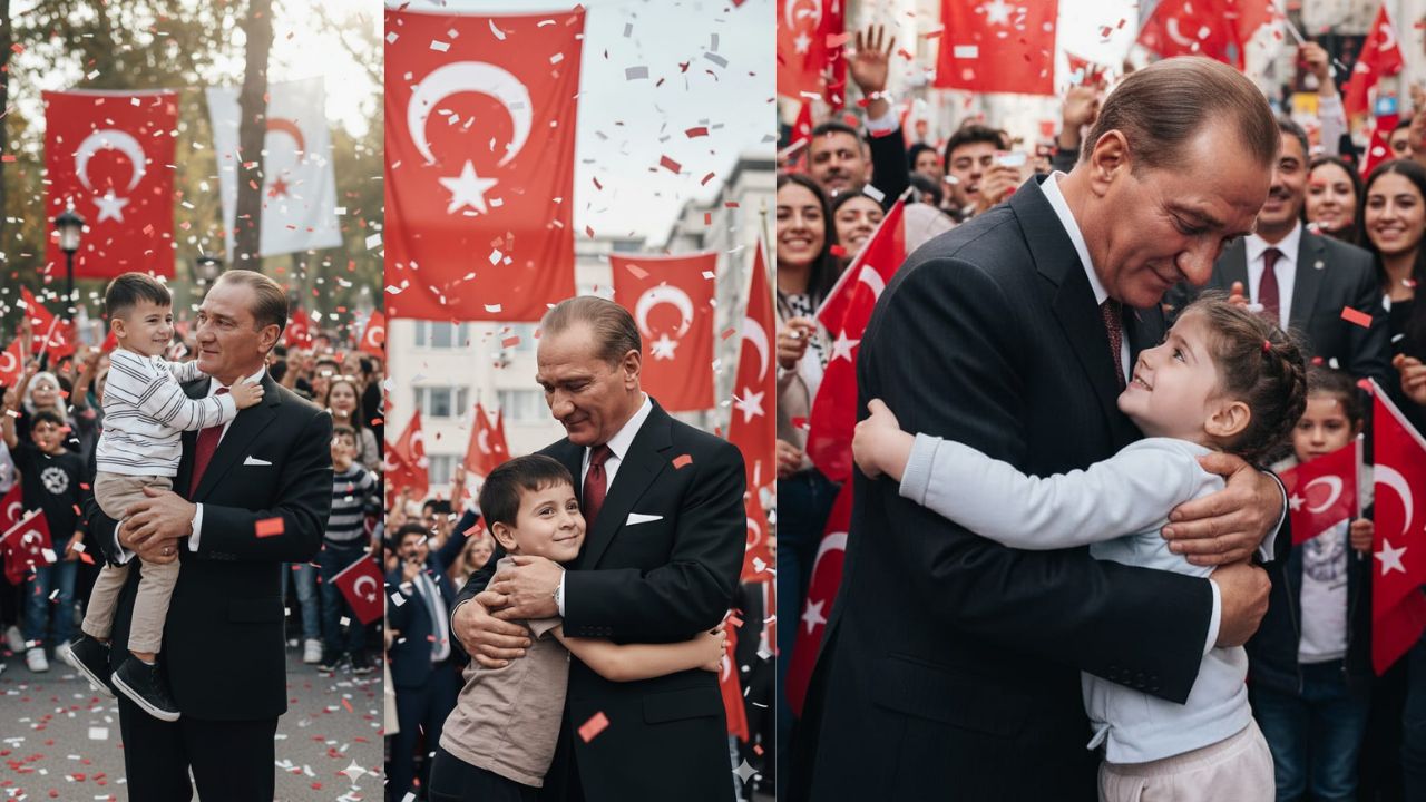 Minik Öğrenciler Atatürk'le Buluştu Yapay Zekâ ile Unutulmaz Anlar